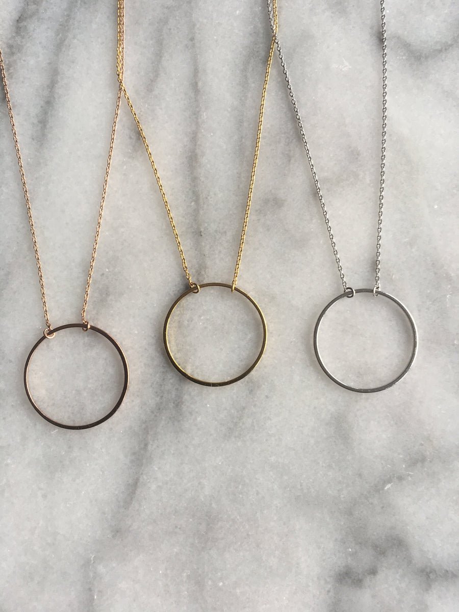 ☆Hei☆ sv925 circle layered necklace HE24SPNSG664XXFR Amazon.com: Layered Disc Pendant Choker Necklace for Women