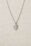 Cactus Necklace – Dainty Minimalist Desert Pendant