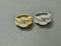 Chunky Bling Chain Ring