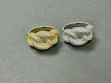 Chunky Bling Chain Ring