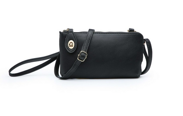 Kendall Crossbody/Wristlet w/ Twist Lock Closure