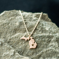 Michigan State Necklace