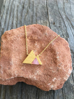 Gold Mountain Necklace