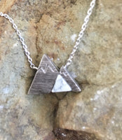 Mountain Necklace Turquoise Silver