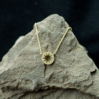 Starburst Necklace // Sunburst Necklace //Tiny Star