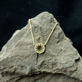 Starburst Necklace // Sunburst Necklace //Tiny Star