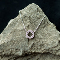 Starburst Necklace // Sunburst Necklace //Tiny Star