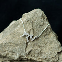 Gold Great Lakes necklace