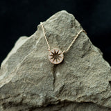Starburst Necklace // Sunburst Necklace //Tiny Star