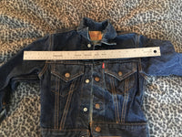 Vintage Levi Jean Jacket // Child's Levi Jacket// 1970's Levi Jacket//Vintage Levi's Jean Jacket
