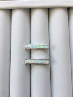 Opal earrings
