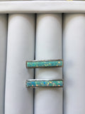 Opal earrings