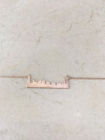 Chicago Skyline Necklace