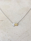 Silver Puzzle necklace