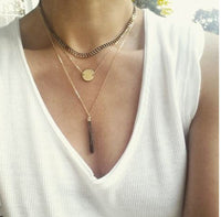 Triple Layer Necklace – JushShop