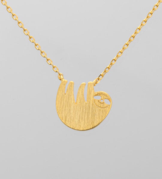 Sloth Necklace