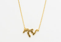 Gold Great Lakes necklace