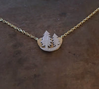 Pine Tree Lake Necklace