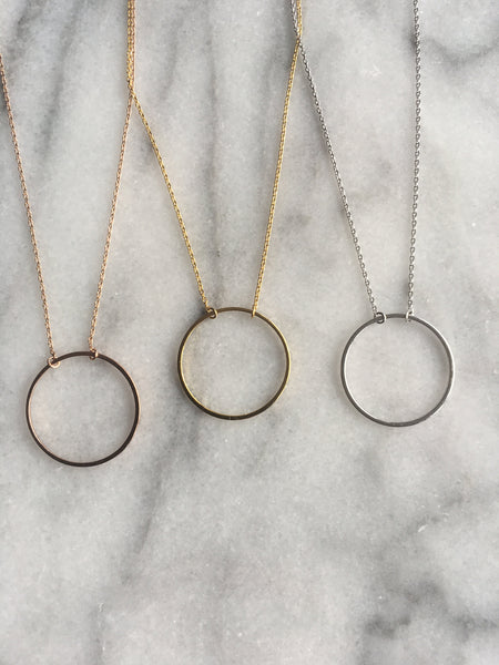 Big Circle Necklace