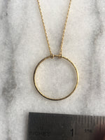 Big Circle Necklace