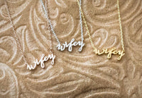 Wifey Necklace