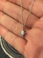 Opal Starburst Necklace