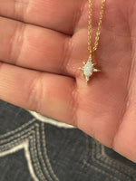 Opal Starburst Necklace